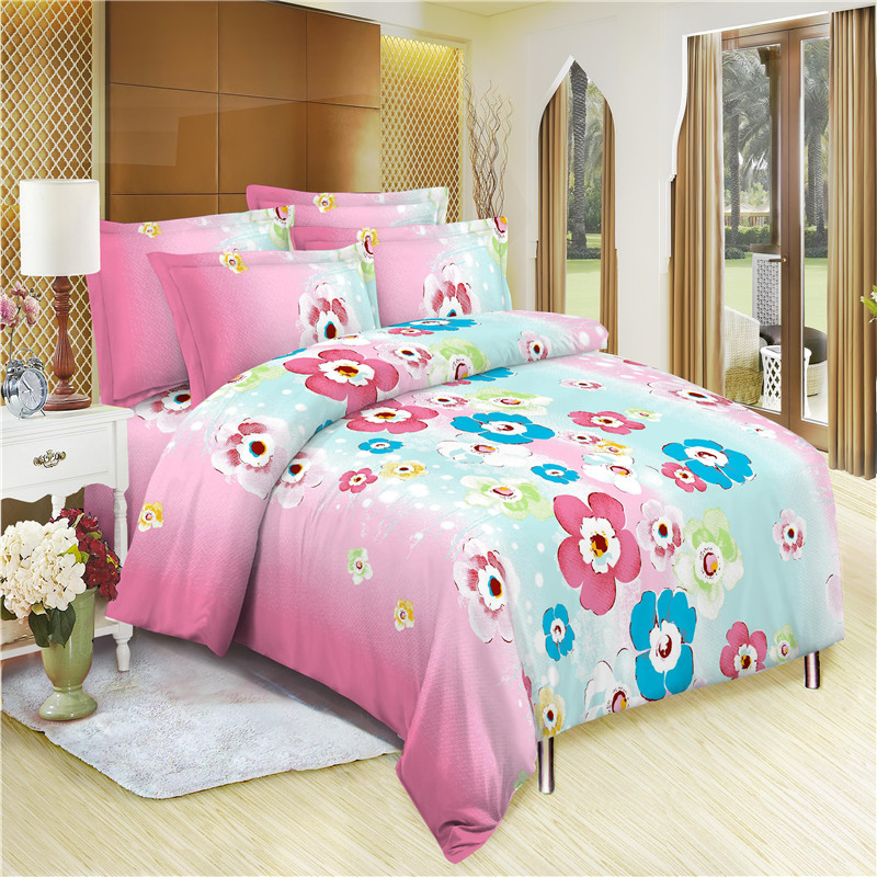 Hot Sale Woven Polyester Microfiber Fabric Bed Sheet