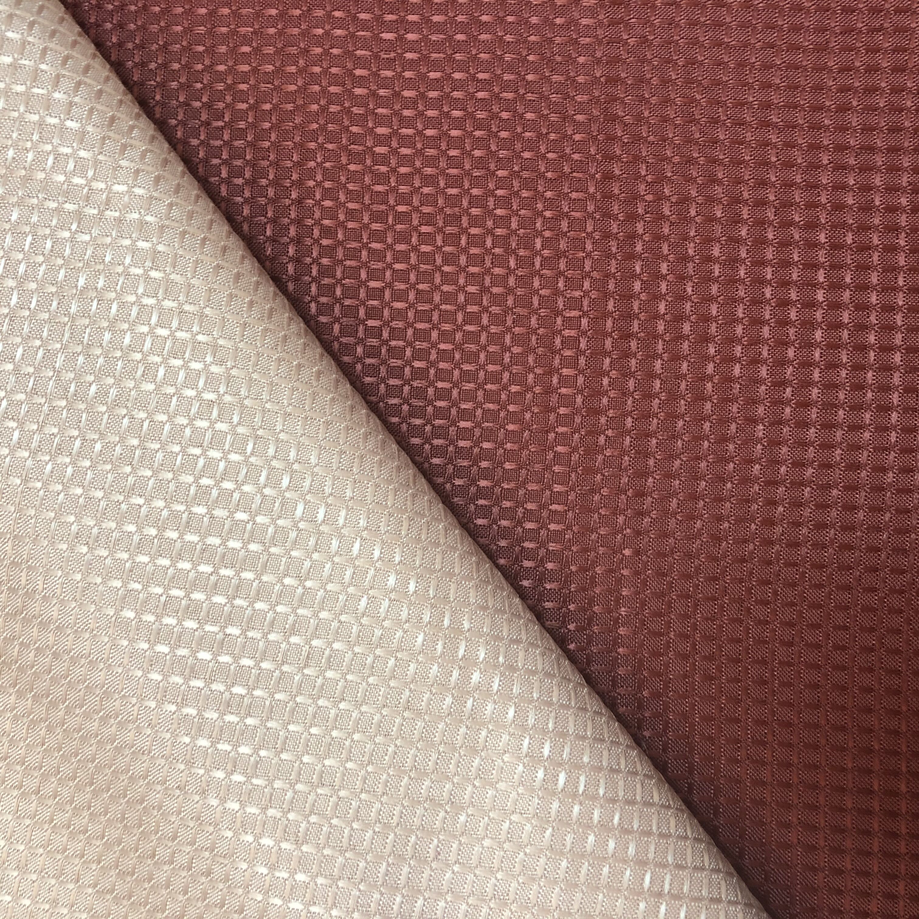  100%polyester W/F Waffle Jacquard Fabric 