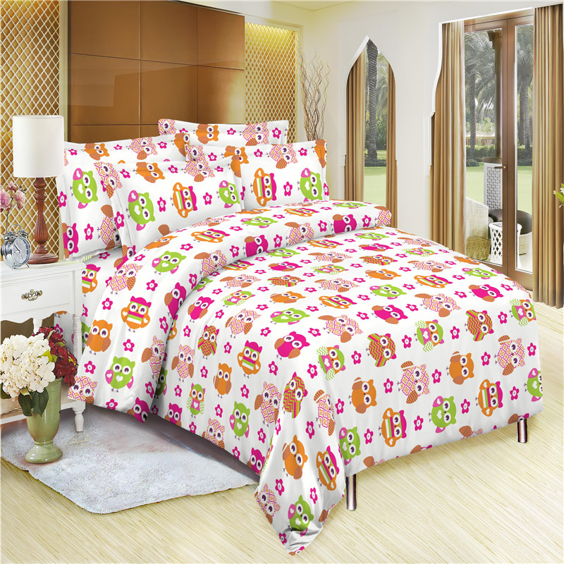 100% Cheap Price Polyester Brush Fabric Bedding Quilt Cover